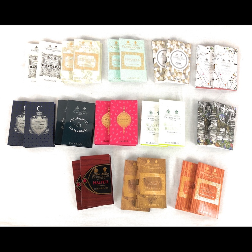 Penhaligon’s Men’s sample cologne collection